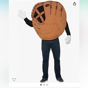 Baseball Mitt Costume - One Size Adult